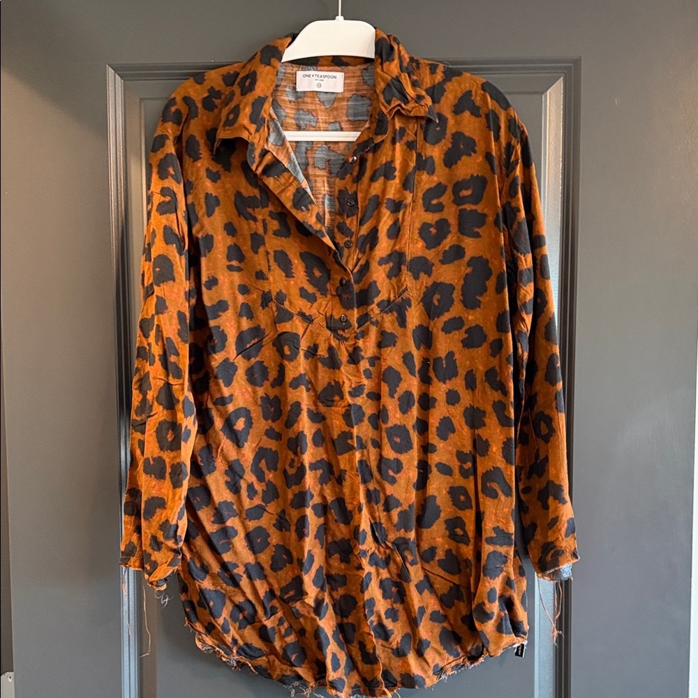 One Teaspoon Leopard Tunic